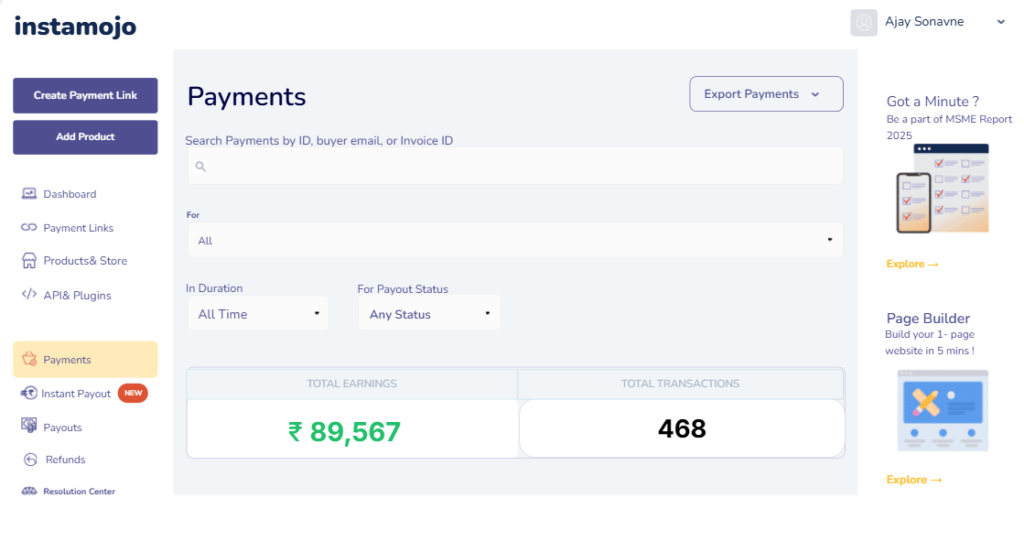 PAYMENT PROOF