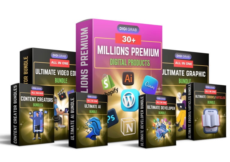 30+ millions digital product